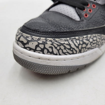 【中古品】【メンズ】 AIR JORDAN 3 RETRO OG 854262-001 エア ジョーダン 3 レトロ OG スニーカー シューズ 靴 160-260417-as-09-izu サイズ：28cm カラー：BLACK/FIRE RED-CEMENT GREY 万代Net店