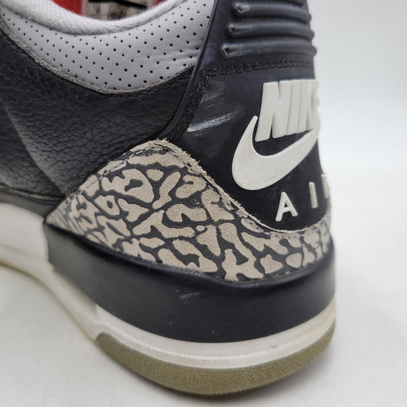 【中古品】【メンズ】 AIR JORDAN 3 RETRO OG 854262-001 エア ジョーダン 3 レトロ OG スニーカー シューズ 靴 160-260417-as-09-izu サイズ：28cm カラー：BLACK/FIRE RED-CEMENT GREY 万代Net店