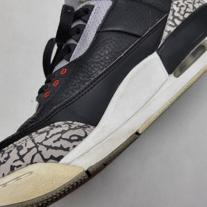 【中古品】【メンズ】 AIR JORDAN 3 RETRO OG 854262-001 エア ジョーダン 3 レトロ OG スニーカー シューズ 靴 160-260417-as-09-izu サイズ：28cm カラー：BLACK/FIRE RED-CEMENT GREY 万代Net店