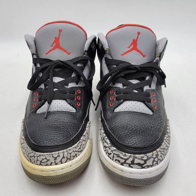 【中古品】【メンズ】 AIR JORDAN 3 RETRO OG 854262-001 エア ジョーダン 3 レトロ OG スニーカー シューズ 靴 160-260417-as-09-izu サイズ：28cm カラー：BLACK/FIRE RED-CEMENT GREY 万代Net店