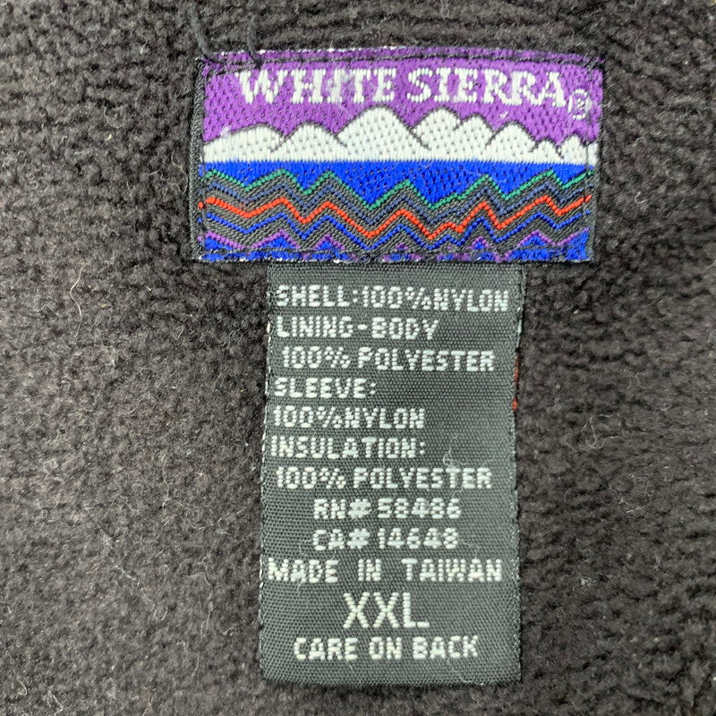 【中古品】【メンズ】 WHITE SIERRA ホワイトシエラ 台湾製 FLEECE LINER NYLON JACKET フリース ライナー ナイロン ジャケット アウター 146-260417-kh-20-izu サイズ：XXL カラー：ブルー 万代Net店