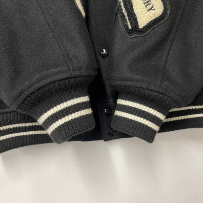【中古品】【メンズ】 NEIGHBORHOOD ネイバーフッド 252SZNH-JKM03S STADIUM JACKET スタジアムジャケット スタジャン アウター 142-260417-kh-06-izu サイズ：L カラー：ブラック×ホワイト 万代Net店