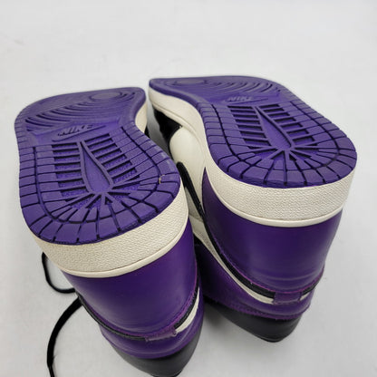 【中古品】【メンズ】 AIR JORDAN 1 RETRO HIGH OG 555088-501 エア ジョーダン 1 レトロ ハイ OG スニーカー シューズ 靴 160-260417-as-08-izu サイズ：27.5cm カラー：COURT PURPLE/BLACK-SAIL 万代Net店