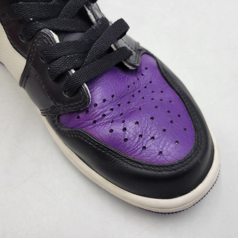 【中古品】【メンズ】 AIR JORDAN 1 RETRO HIGH OG 555088-501 エア ジョーダン 1 レトロ ハイ OG スニーカー シューズ 靴 160-260417-as-08-izu サイズ：27.5cm カラー：COURT PURPLE/BLACK-SAIL 万代Net店