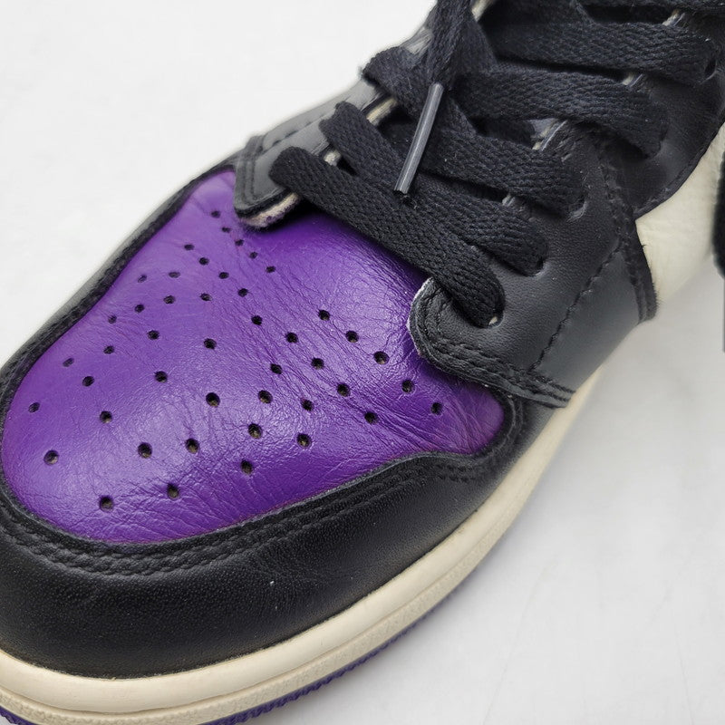 【中古品】【メンズ】 AIR JORDAN 1 RETRO HIGH OG 555088-501 エア ジョーダン 1 レトロ ハイ OG スニーカー シューズ 靴 160-260417-as-08-izu サイズ：27.5cm カラー：COURT PURPLE/BLACK-SAIL 万代Net店