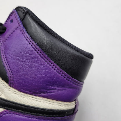 【中古品】【メンズ】 AIR JORDAN 1 RETRO HIGH OG 555088-501 エア ジョーダン 1 レトロ ハイ OG スニーカー シューズ 靴 160-260417-as-08-izu サイズ：27.5cm カラー：COURT PURPLE/BLACK-SAIL 万代Net店