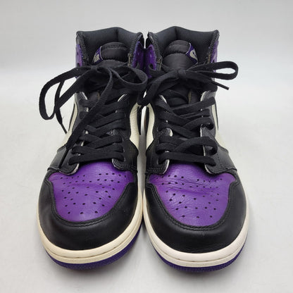 【中古品】【メンズ】 AIR JORDAN 1 RETRO HIGH OG 555088-501 エア ジョーダン 1 レトロ ハイ OG スニーカー シューズ 靴 160-260417-as-08-izu サイズ：27.5cm カラー：COURT PURPLE/BLACK-SAIL 万代Net店