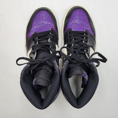 【中古品】【メンズ】 AIR JORDAN 1 RETRO HIGH OG 555088-501 エア ジョーダン 1 レトロ ハイ OG スニーカー シューズ 靴 160-260417-as-08-izu サイズ：27.5cm カラー：COURT PURPLE/BLACK-SAIL 万代Net店