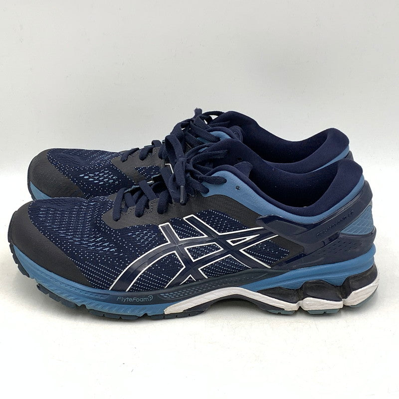【中古品】【メンズ】 asics アシックス 1011A53 GEL-KAYANO ゲルカヤノ 26 スニーカー シューズ 靴 162-260418-ya-04-izu サイズ：29cm カラー：NAVY 万代Net店