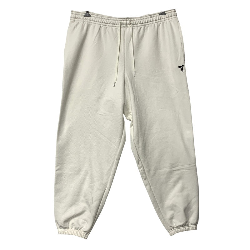 【中古品】【メンズ】 NIKE ナイキ × KOBE BRYANT コービーブライアント THERMA-FIT BASKETBALL TROUSERS HQ4699-133 サーマフィット バスケットボール トラウザーズ パンツ 159-260420-as-15-izu サイズ：XL カラー：ホワイト系×ゴールド 万代Net店