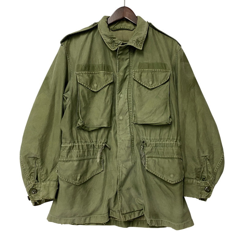【現状渡し品】【メンズ】 US ARMY ユーエスアーミー CONMAR コンマー アルミジップ 60S M-51 FIELD JACKET フィールド ジャケット アウター 146-260418-cs-09-izu サイズ：S カラー：カーキ 万代Net店