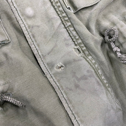 【現状渡し品】【メンズ】 US ARMY ユーエスアーミー CONMAR コンマー アルミジップ 60S M-51 FIELD JACKET フィールド ジャケット アウター 146-260418-cs-09-izu サイズ：S カラー：カーキ 万代Net店