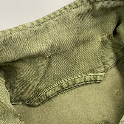 【現状渡し品】【メンズ】 US ARMY ユーエスアーミー CONMAR コンマー アルミジップ 60S M-51 FIELD JACKET フィールド ジャケット アウター 146-260418-cs-09-izu サイズ：S カラー：カーキ 万代Net店