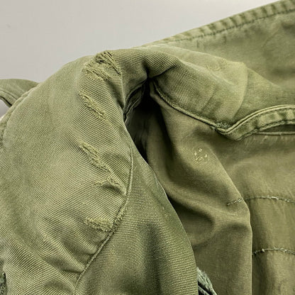 【現状渡し品】【メンズ】 US ARMY ユーエスアーミー CONMAR コンマー アルミジップ 60S M-51 FIELD JACKET フィールド ジャケット アウター 146-260418-cs-09-izu サイズ：S カラー：カーキ 万代Net店