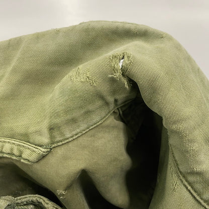 【現状渡し品】【メンズ】 US ARMY ユーエスアーミー CONMAR コンマー アルミジップ 60S M-51 FIELD JACKET フィールド ジャケット アウター 146-260418-cs-09-izu サイズ：S カラー：カーキ 万代Net店