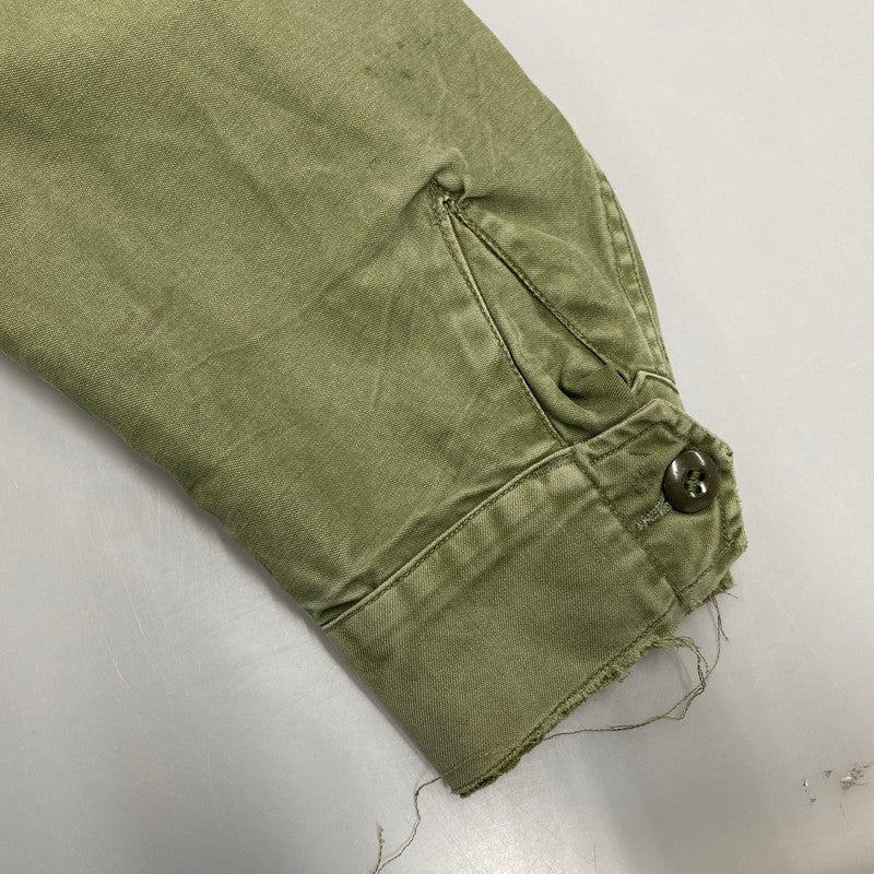 【現状渡し品】【メンズ】 US ARMY ユーエスアーミー CONMAR コンマー アルミジップ 60S M-51 FIELD JACKET フィールド ジャケット アウター 146-260418-cs-09-izu サイズ：S カラー：カーキ 万代Net店