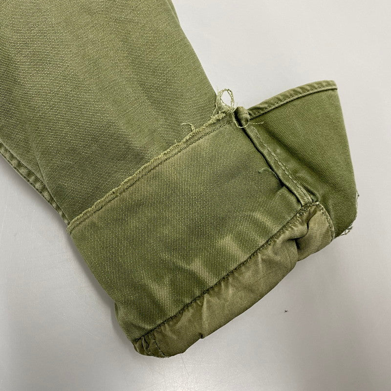 【現状渡し品】【メンズ】 US ARMY ユーエスアーミー CONMAR コンマー アルミジップ 60S M-51 FIELD JACKET フィールド ジャケット アウター 146-260418-cs-09-izu サイズ：S カラー：カーキ 万代Net店
