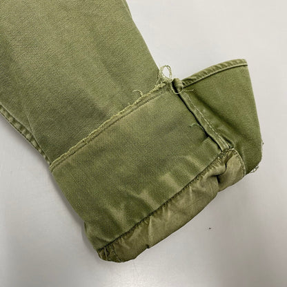 【現状渡し品】【メンズ】 US ARMY ユーエスアーミー CONMAR コンマー アルミジップ 60S M-51 FIELD JACKET フィールド ジャケット アウター 146-260418-cs-09-izu サイズ：S カラー：カーキ 万代Net店