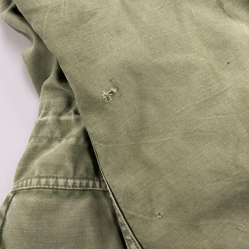 【現状渡し品】【メンズ】 US ARMY ユーエスアーミー CONMAR コンマー アルミジップ 60S M-51 FIELD JACKET フィールド ジャケット アウター 146-260418-cs-09-izu サイズ：S カラー：カーキ 万代Net店