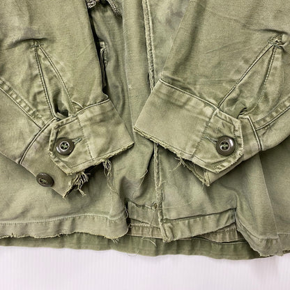【現状渡し品】【メンズ】 US ARMY ユーエスアーミー CONMAR コンマー アルミジップ 60S M-51 FIELD JACKET フィールド ジャケット アウター 146-260418-cs-09-izu サイズ：S カラー：カーキ 万代Net店
