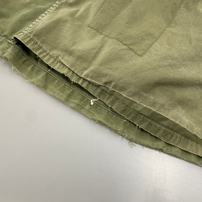 【現状渡し品】【メンズ】 US ARMY ユーエスアーミー CONMAR コンマー アルミジップ 60S M-51 FIELD JACKET フィールド ジャケット アウター 146-260418-cs-09-izu サイズ：S カラー：カーキ 万代Net店