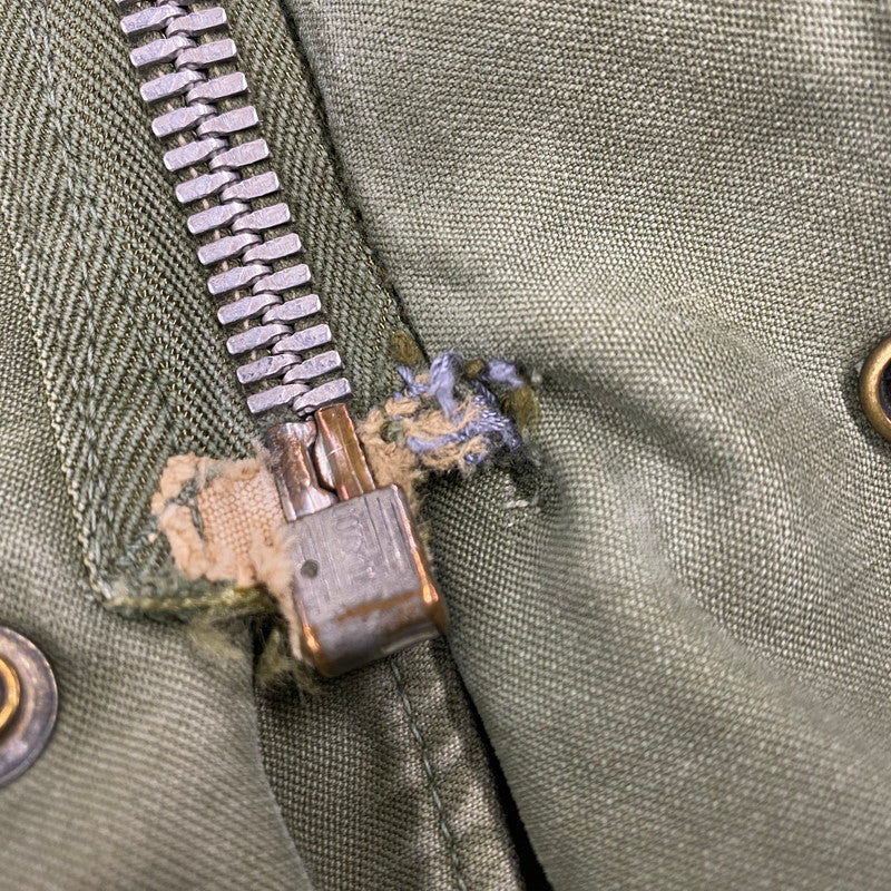 【現状渡し品】【メンズ】 US ARMY ユーエスアーミー CONMAR コンマー アルミジップ 60S M-51 FIELD JACKET フィールド ジャケット アウター 146-260418-cs-09-izu サイズ：S カラー：カーキ 万代Net店