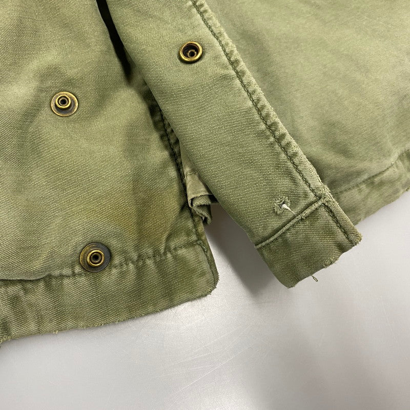 【現状渡し品】【メンズ】 US ARMY ユーエスアーミー CONMAR コンマー アルミジップ 60S M-51 FIELD JACKET フィールド ジャケット アウター 146-260418-cs-09-izu サイズ：S カラー：カーキ 万代Net店