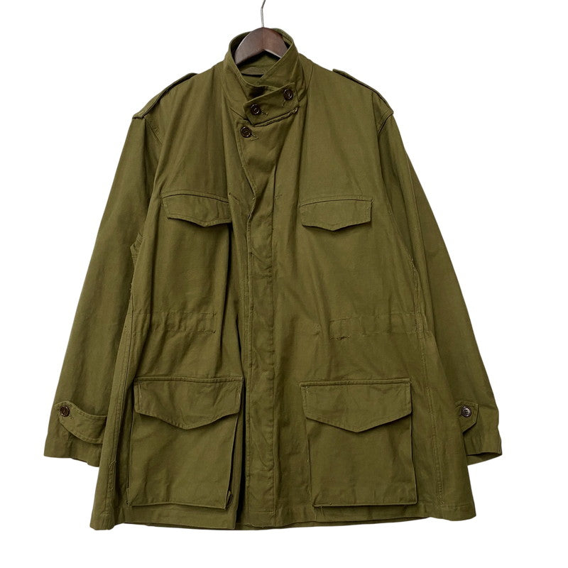 【中古品】【メンズ】 FRENCH ARMY フレンチアーミー 47～50’S 前期型 M-47 FIELD JACKET フィールド ジャケット アウター 146-260418-cs-10-izu サイズ：49 カラー：オリーブ 万代Net店