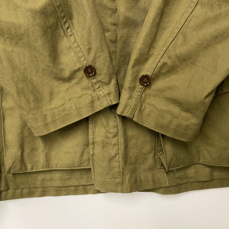 【中古品】【メンズ】 FRENCH ARMY フレンチアーミー 47～50’S 前期型 M-47 FIELD JACKET フィールド ジャケット アウター 146-260418-cs-10-izu サイズ：49 カラー：オリーブ 万代Net店