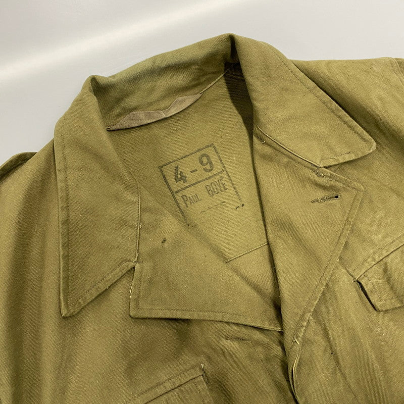 【中古品】【メンズ】 FRENCH ARMY フレンチアーミー 47～50’S 前期型 M-47 FIELD JACKET フィールド ジャケット アウター 146-260418-cs-10-izu サイズ：49 カラー：オリーブ 万代Net店
