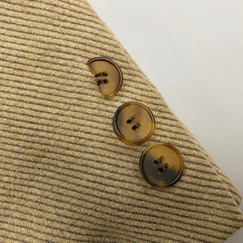 【中古品】【メンズ】 CORDUROY 2B TAILORED JACKET コーデュロイ ツービー テーラード ジャケット アウター 146-260418-cs-08-izu サイズ：38 カラー：ベージュ 万代Net店