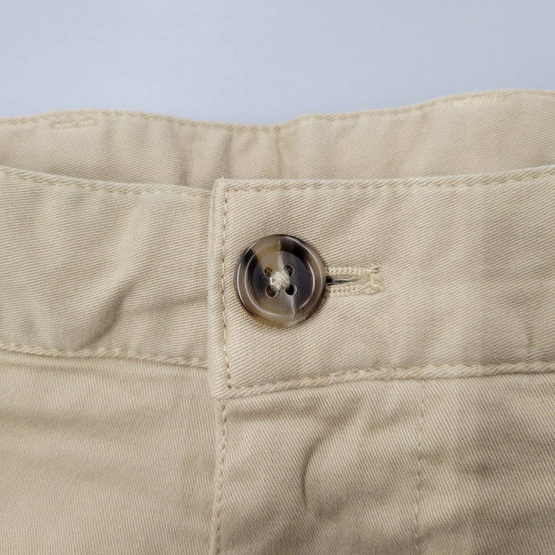 【中古品】【メンズ】 BERNARD ZINS ベルナール ザンス × BEAMS F ビームスF BRUCE COTTON TWILL PANTS 21-23-0563-727 コットンツイルパンツ 158-260420-as-11-izu サイズ：40 カラー：ベージュ 万代Net店