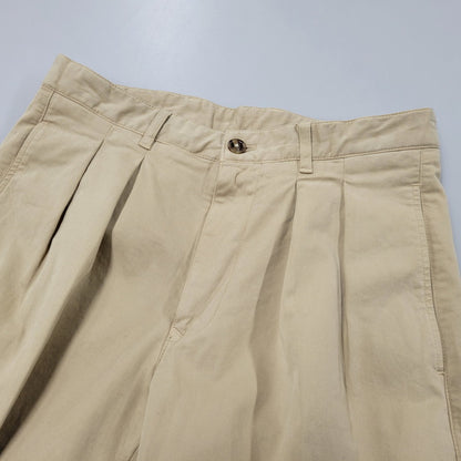 【中古品】【メンズ】 BERNARD ZINS ベルナール ザンス × BEAMS F ビームスF BRUCE COTTON TWILL PANTS 21-23-0563-727 コットンツイルパンツ 158-260420-as-11-izu サイズ：40 カラー：ベージュ 万代Net店