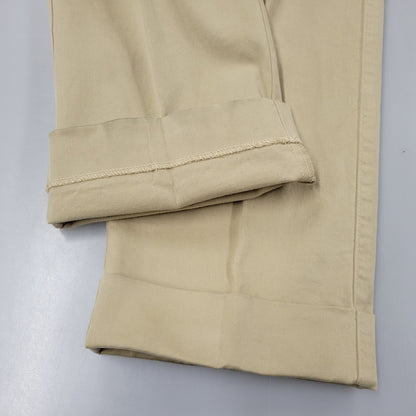 【中古品】【メンズ】 BERNARD ZINS ベルナール ザンス × BEAMS F ビームスF BRUCE COTTON TWILL PANTS 21-23-0563-727 コットンツイルパンツ 158-260420-as-11-izu サイズ：40 カラー：ベージュ 万代Net店