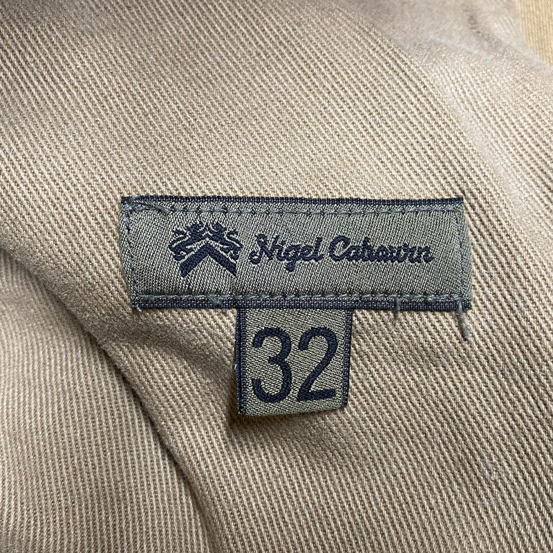 【中古品】【メンズ】 NIGEL CABOURN ナイジェルケーボン 8060050001 M65 MILITARY CARGO PANTS ミリタリー カーゴ パンツ ボトムス 152-260424-kh-08-izu サイズ：32 カラー：ベージュ系 万代Net店