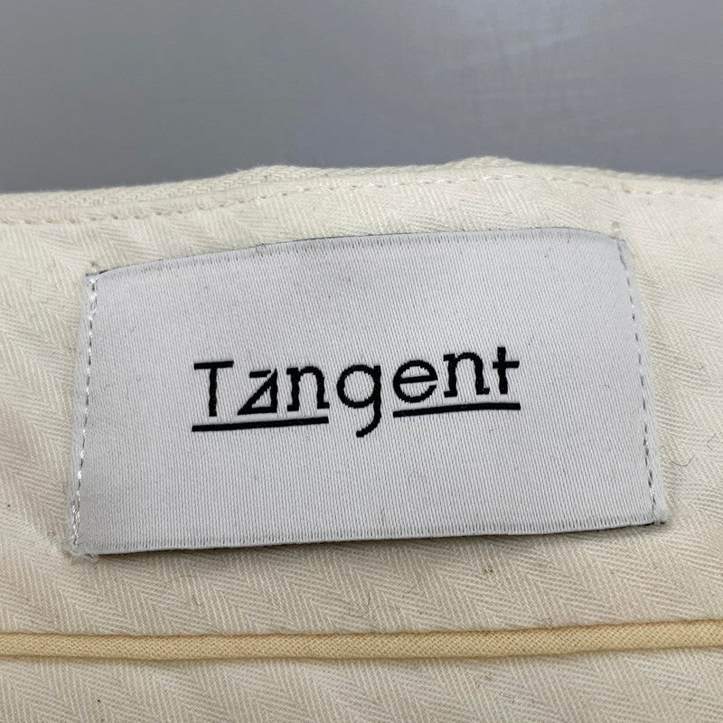 【中古品】【メンズ】 TANGENT タンジェント TAN-02F-P-21105 HENRY TAN 02 HARD TWIST TWILL PANTS ヘンリー タン ハード ツイスト ツイル パンツ ボトムス ズボン 151-260419-cs-10-izu サイズ：36 カラー：ホワイト 万代Net店