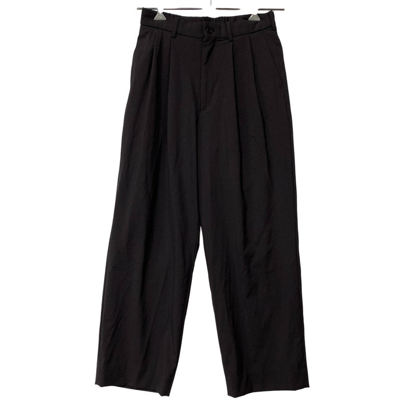 【中古品】【メンズ】 A25A11PT01C CLASSIC FIT DOUBLE PLEATED TROUSERS クラシック フィット ダブル プリーテッド トラウザーズ パンツ ボトムス ズボン 151-260419-cs-11-izu サイズ：1 カラー：ブラック 万代Net店
