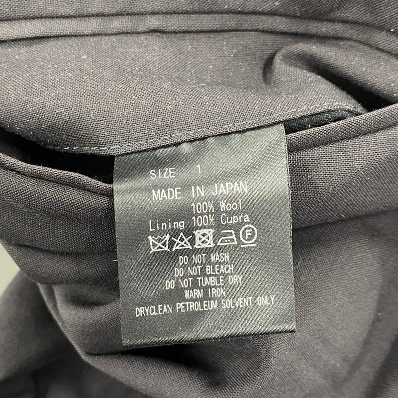 【中古品】【メンズ】 A25A11PT01C CLASSIC FIT DOUBLE PLEATED TROUSERS クラシック フィット ダブル プリーテッド トラウザーズ パンツ ボトムス ズボン 151-260419-cs-11-izu サイズ：1 カラー：ブラック 万代Net店