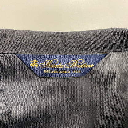 【中古品】【メンズ】 Brooks Brothers ブルックスブラザーズ 1818 VITALE BARBERIS CANONICO ヴィタル バルベリス カノニコ 金ボタン DOUBLE TAILORED JACKET ダブル テーラード ジャケット アウター 145-260418-cs-01-izu サイズ：38REG カラー：ネイビー 万代Net店
