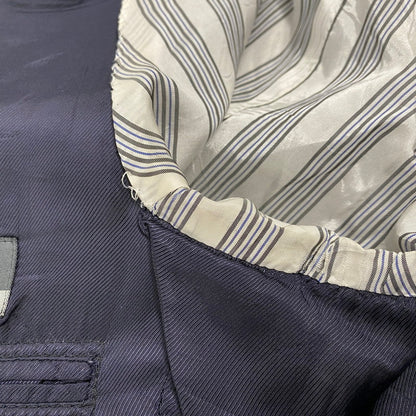 【中古品】【メンズ】 1818 ESTRATO USA製 金ボタン 2B TAILORED JACKET ツービー テーラード ジャケット アウター 145-260418-cs-06-izu サイズ：41S/35W カラー：ネイビー 万代Net店