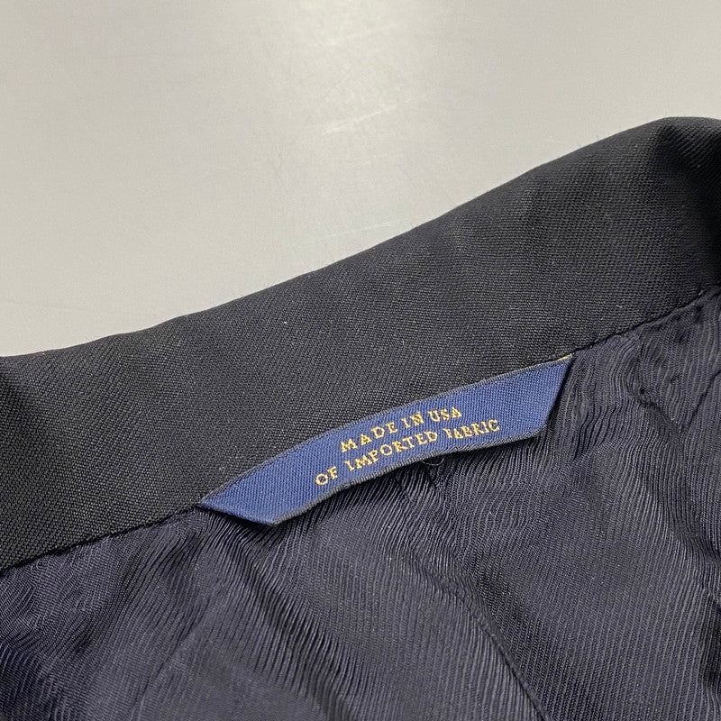 【中古品】【メンズ】 1818 ESTRATO USA製 金ボタン 2B TAILORED JACKET ツービー テーラード ジャケット アウター 145-260418-cs-06-izu サイズ：41S/35W カラー：ネイビー 万代Net店