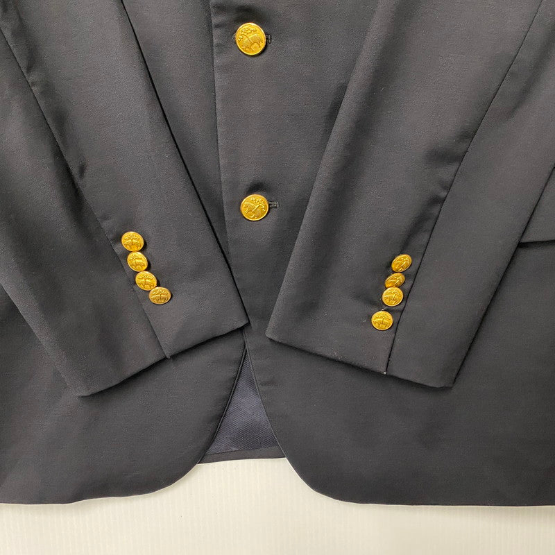 【中古品】【メンズ】 1818 ESTRATO USA製 金ボタン 2B TAILORED JACKET ツービー テーラード ジャケット アウター 145-260418-cs-06-izu サイズ：41S/35W カラー：ネイビー 万代Net店