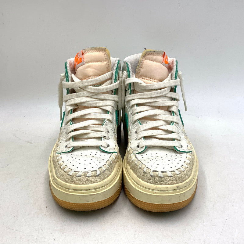【中古品】【レディース】 NIKE ナイキ × UNION ユニオン × BEPHIES BEAUTY SUPPLY FD0696-100 WOMEN'S AIR JORDAN 1 HIGH ELEVATE SP SUMMER 96 166-260418-ya-06-izu サイズ：22cm カラー：SAIL/KINETIC GREEN-MUSLIN 万代Net店