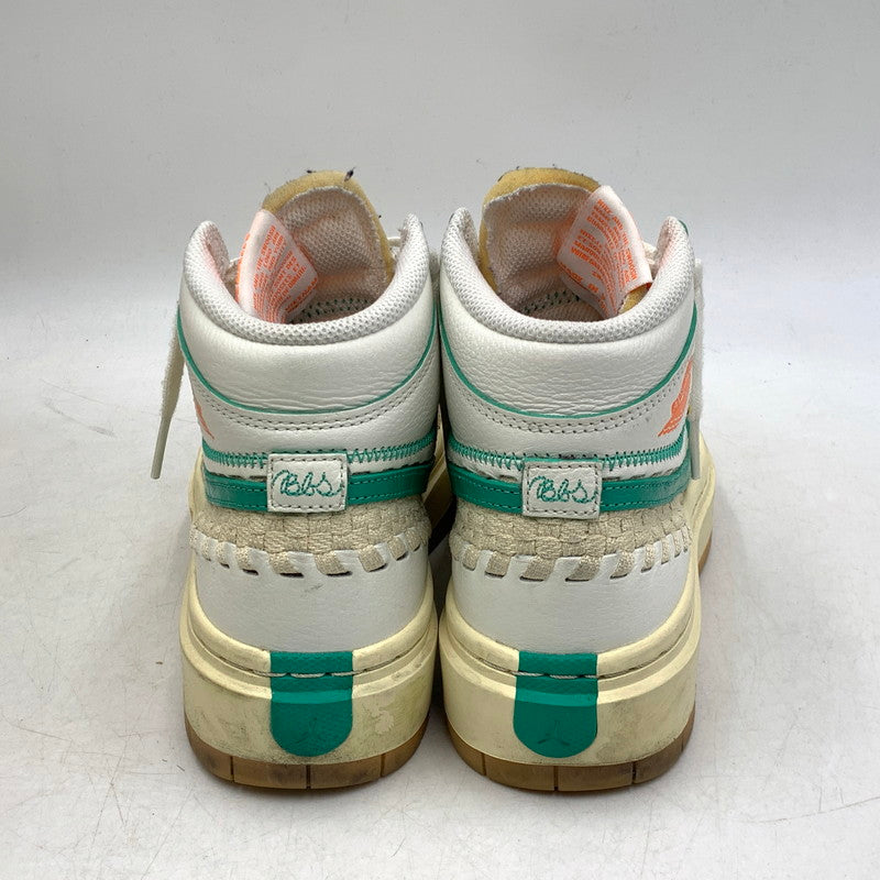 【中古品】【レディース】 NIKE ナイキ × UNION ユニオン × BEPHIES BEAUTY SUPPLY FD0696-100 WOMEN'S AIR JORDAN 1 HIGH ELEVATE SP SUMMER 96 166-260418-ya-06-izu サイズ：22cm カラー：SAIL/KINETIC GREEN-MUSLIN 万代Net店