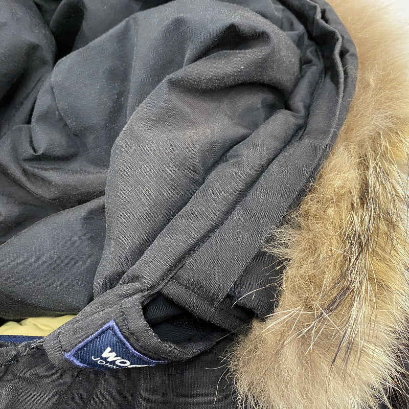 【中古品】【メンズ】 WOOLRICH ウールリッチ 1602160 ARCTIC DOWN PARKA アークティック ダウン パーカ ジャケット アウター 144-260417-kh-05-izu サイズ：EU XXS カラー：ブラック 万代Net店