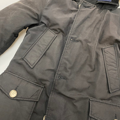 【中古品】【メンズ】 WOOLRICH ウールリッチ 1602160 ARCTIC DOWN PARKA アークティック ダウン パーカ ジャケット アウター 144-260417-kh-05-izu サイズ：EU XXS カラー：ブラック 万代Net店