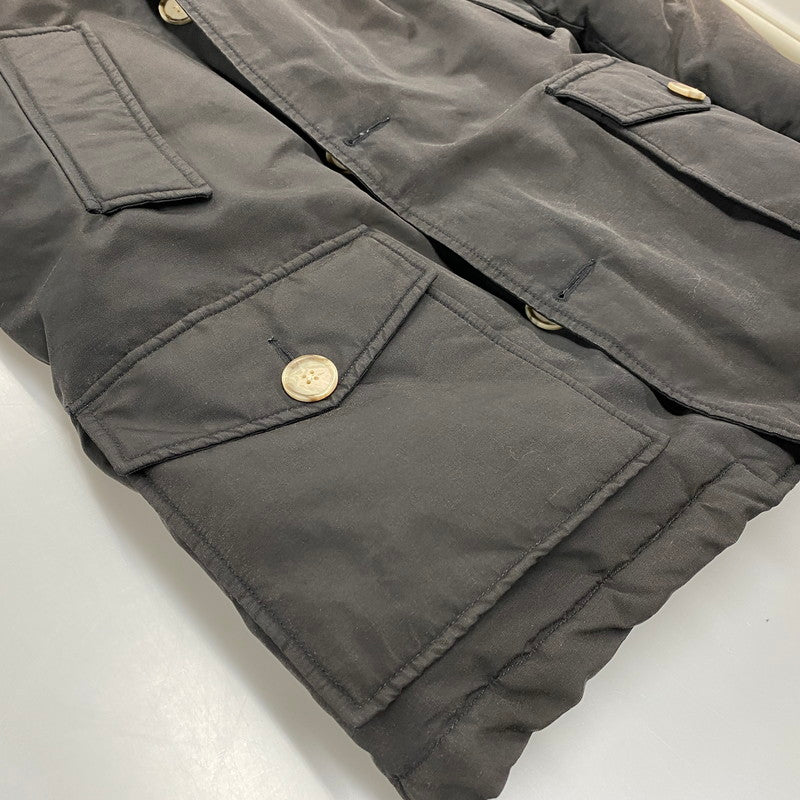 【中古品】【メンズ】 WOOLRICH ウールリッチ 1602160 ARCTIC DOWN PARKA アークティック ダウン パーカ ジャケット アウター 144-260417-kh-05-izu サイズ：EU XXS カラー：ブラック 万代Net店