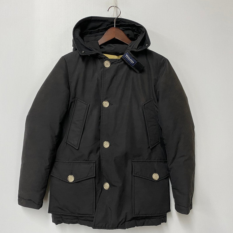 【中古品】【メンズ】 WOOLRICH ウールリッチ 1602160 ARCTIC DOWN PARKA アークティック ダウン パーカ ジャケット アウター 144-260417-kh-05-izu サイズ：EU XXS カラー：ブラック 万代Net店