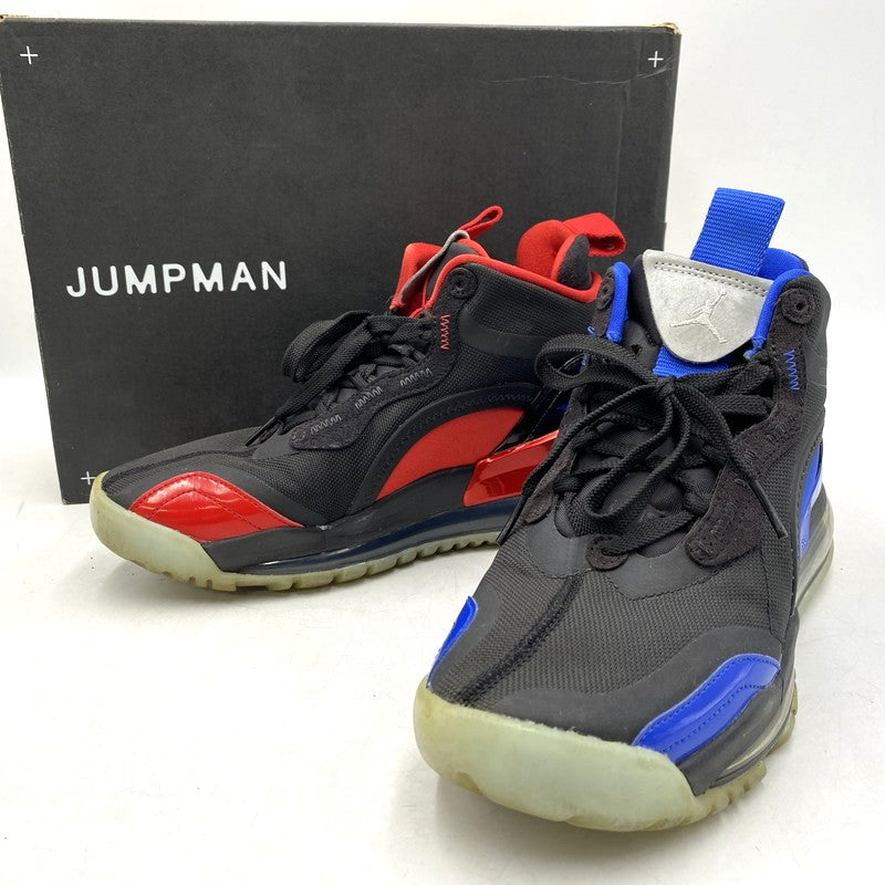 【中古品】【メンズ/レディース】 NIKE×PARIS SAINT-GERMAIN ナイキ×パリ サンジェルマン CV8453-001 JORDAN AEROSPACE 720 ジョーダン エアロ スペース スニーカー シューズ 靴 160-260418-cs-14-izu サイズ：26cm カラー：BLACK/REFLECT SILVER 万代Net店