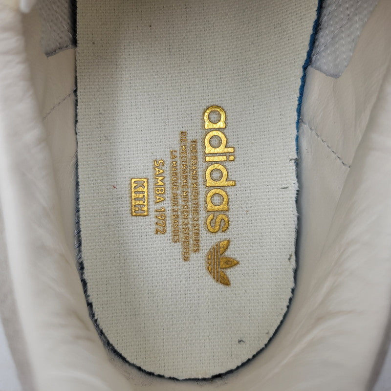 【中古品】【メンズ】 adidas アディダス × KITH CLASSICS キス クラシックス SAMBA KITH IH0090 サンバ キス スニーカー シューズ 靴 161-260417-as-12-izu サイズ：26.5cm カラー：CLOWHI/OWHITE/ORBGRY 万代Net店